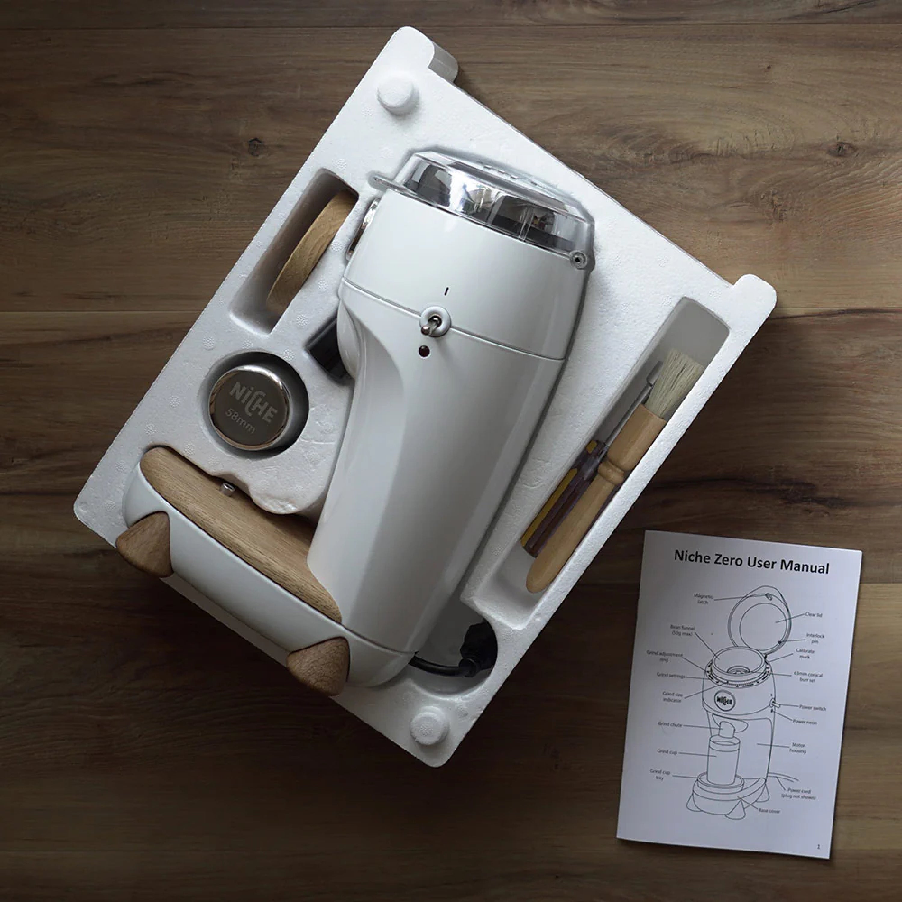 Niche Zero Conical Burr Coffee Grinder