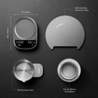 LAYBIRD MagAttach Precision Coffee Scale