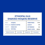 Julith Ethiopia Guji Shakiso Hoqata Reserve Espresso Coffee