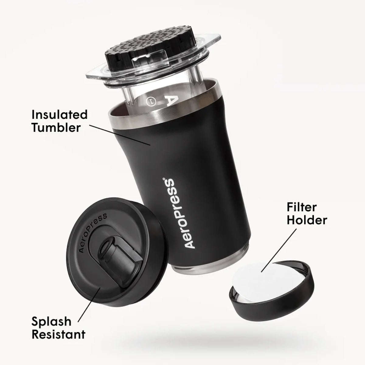 AeroPress Go Plus Coffee Maker - Traveler's Collection