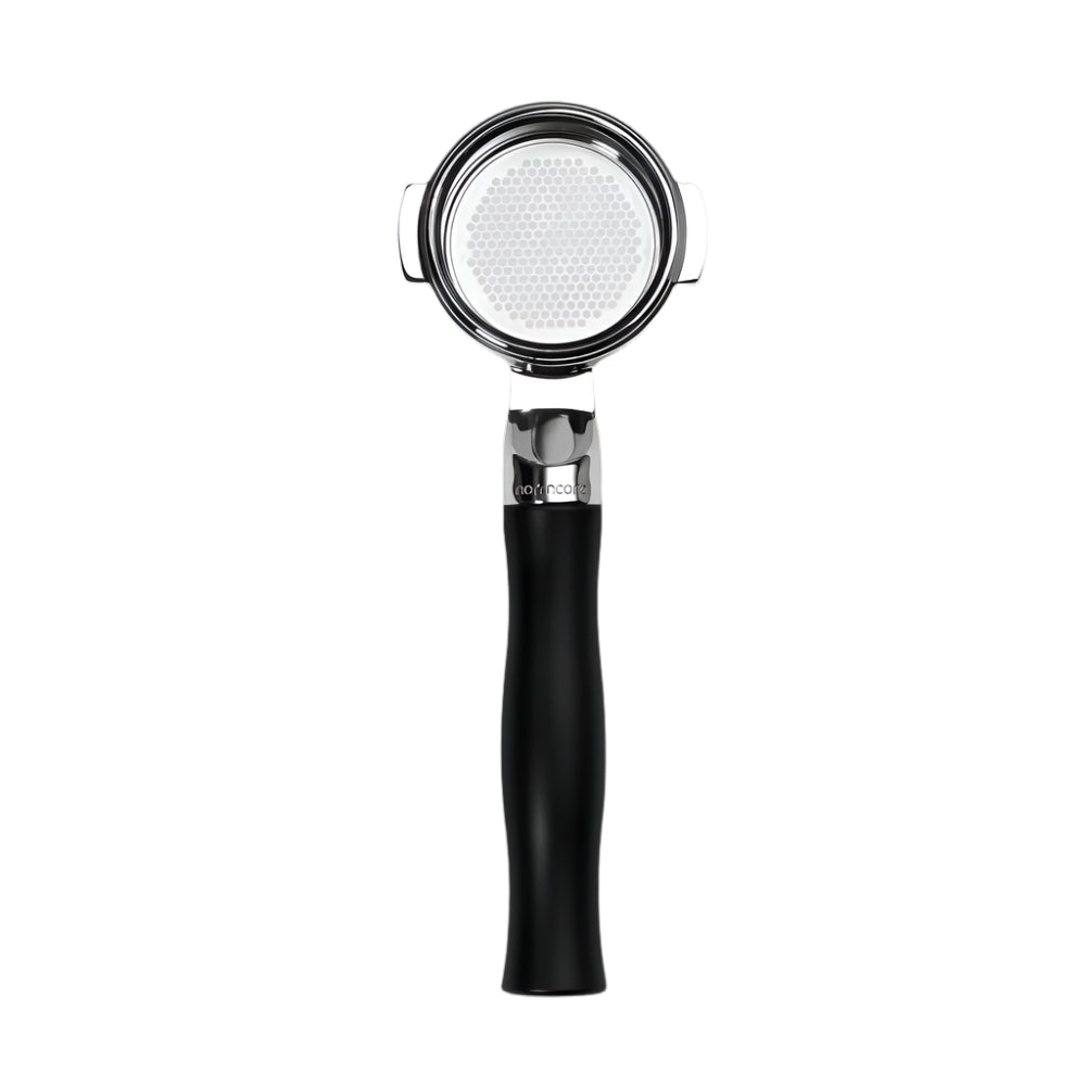 Normcore Slim Bottomless Portafilter with Built-in High Extraction Basket