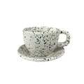 Baadaab White Stone Ceramic Cup With Handle