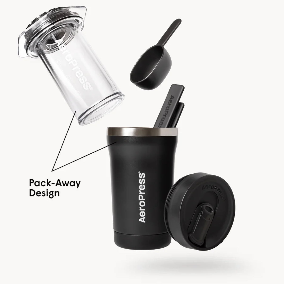 AeroPress Go Plus Coffee Maker - Traveler's Collection