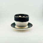 Baadaab White Horse Ceramic Cup