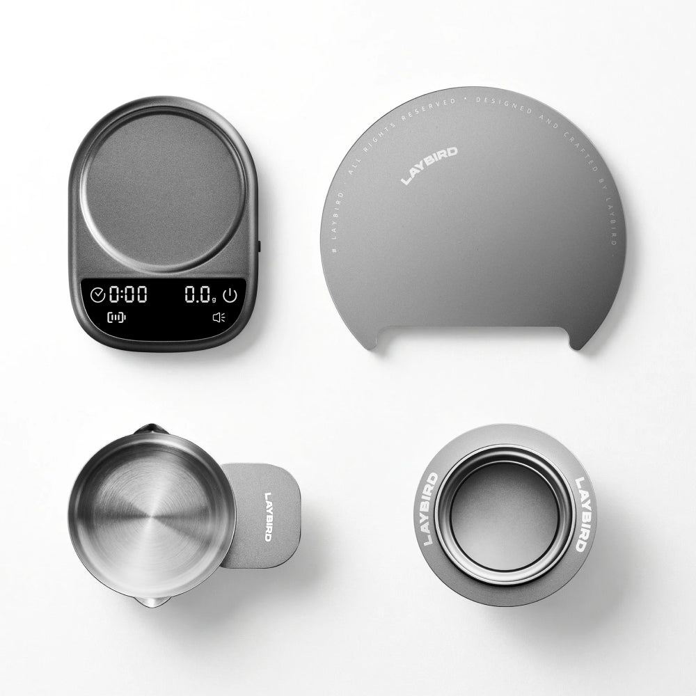 LAYBIRD MagAttach Precision Coffee Scale