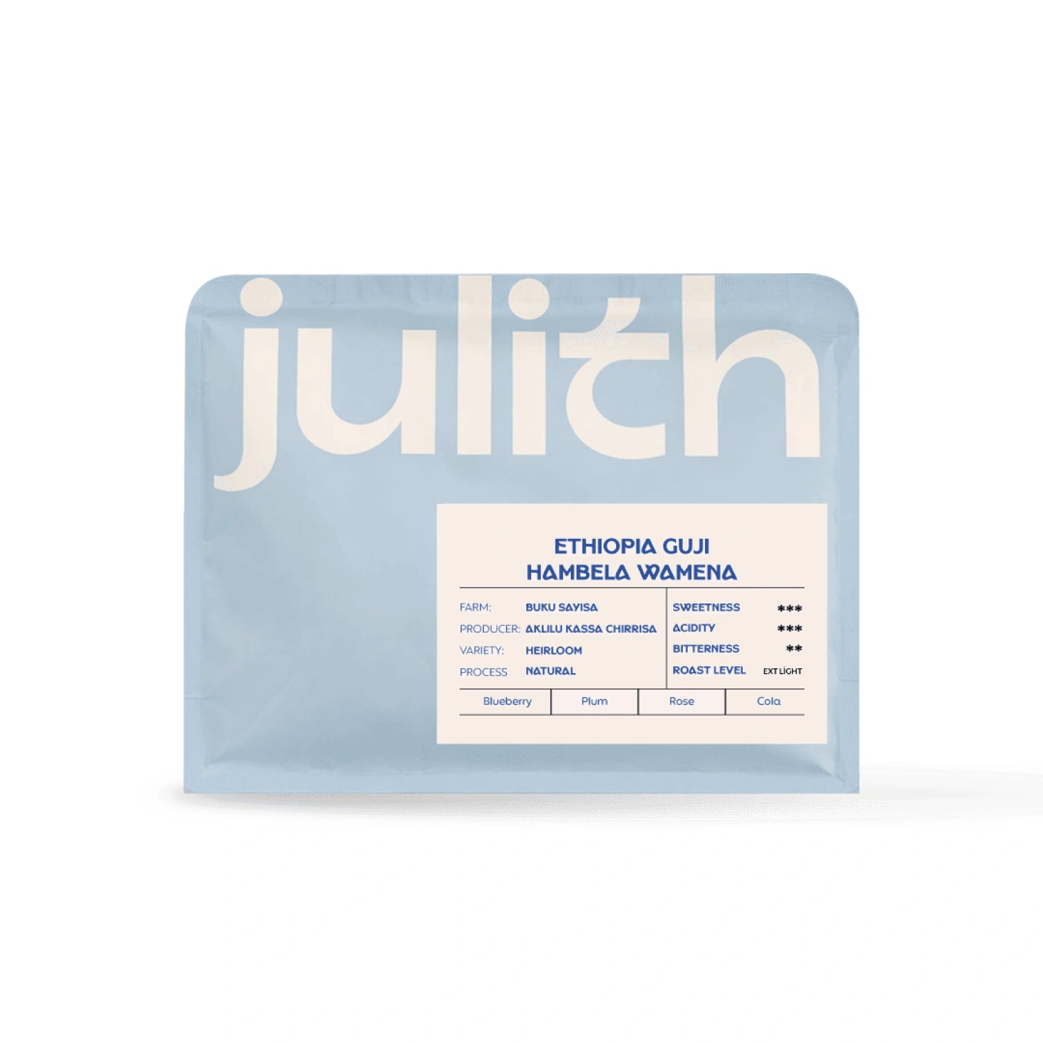 Julith Ethiopia Guji Hambela Wamena Filter Coffee
