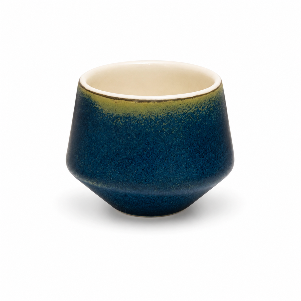 MK Studio Handmade Porcelain Cup - Dark Blue