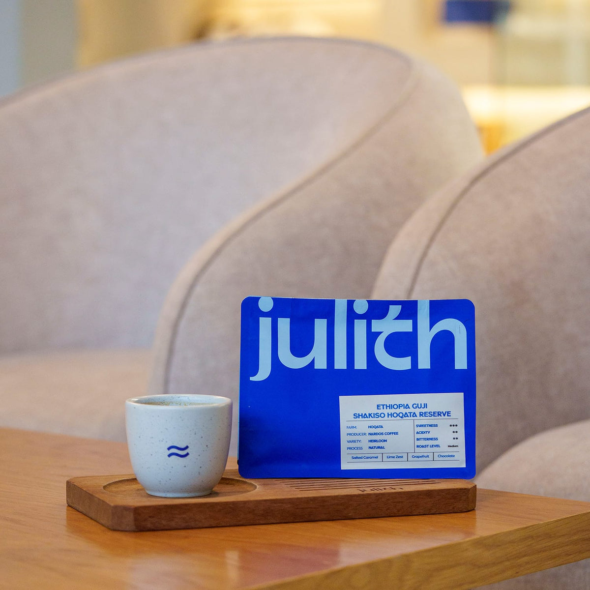 Julith Ethiopia Guji Shakiso Hoqata Reserve Espresso Coffee