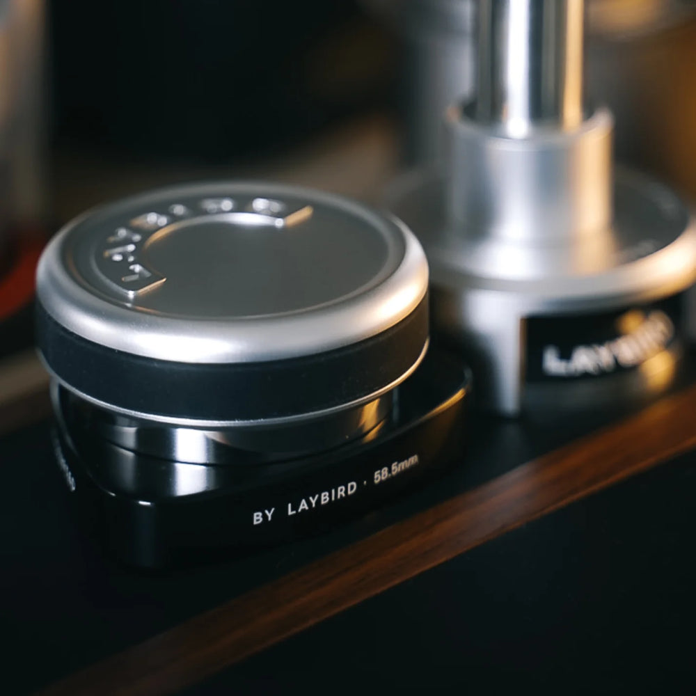LAYBIRD TriSpin Coffee Distributor, Gravity Adaptive Espresso Distributor