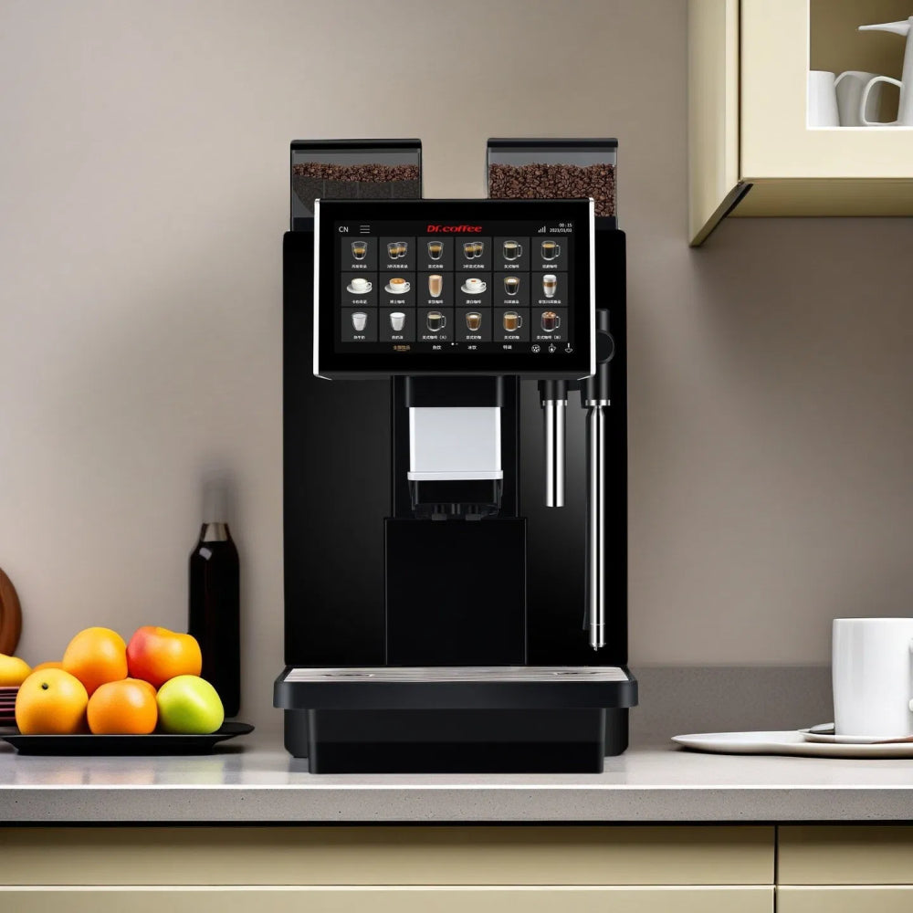 Dr. Coffee CoffeeExpress Commercial Fully Automatic Coffee Maker Espresso Machine