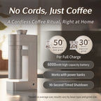 Femobook A5 Electric Coffee Grinder-Battery version