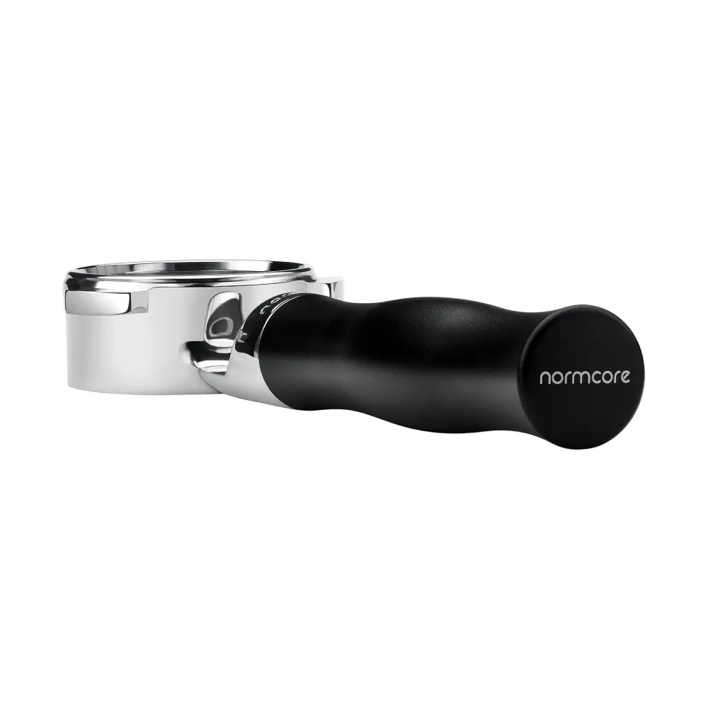 Normcore Unibody Bottomless Portafilter with Built-in High Extraction Basket