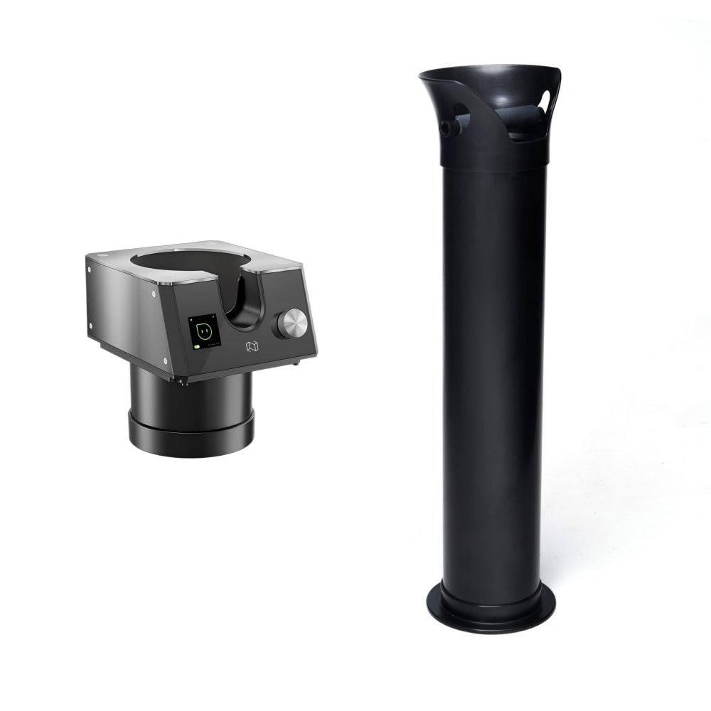 [Bundle] Neutral Knock Box NS300Pro Automatic Portafilter + Rhino Thumpa Floor Standing Knock Tube