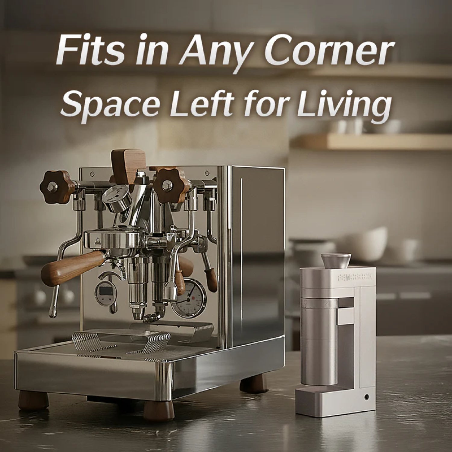 Femobook A5 Electric Coffee Grinder-Battery version