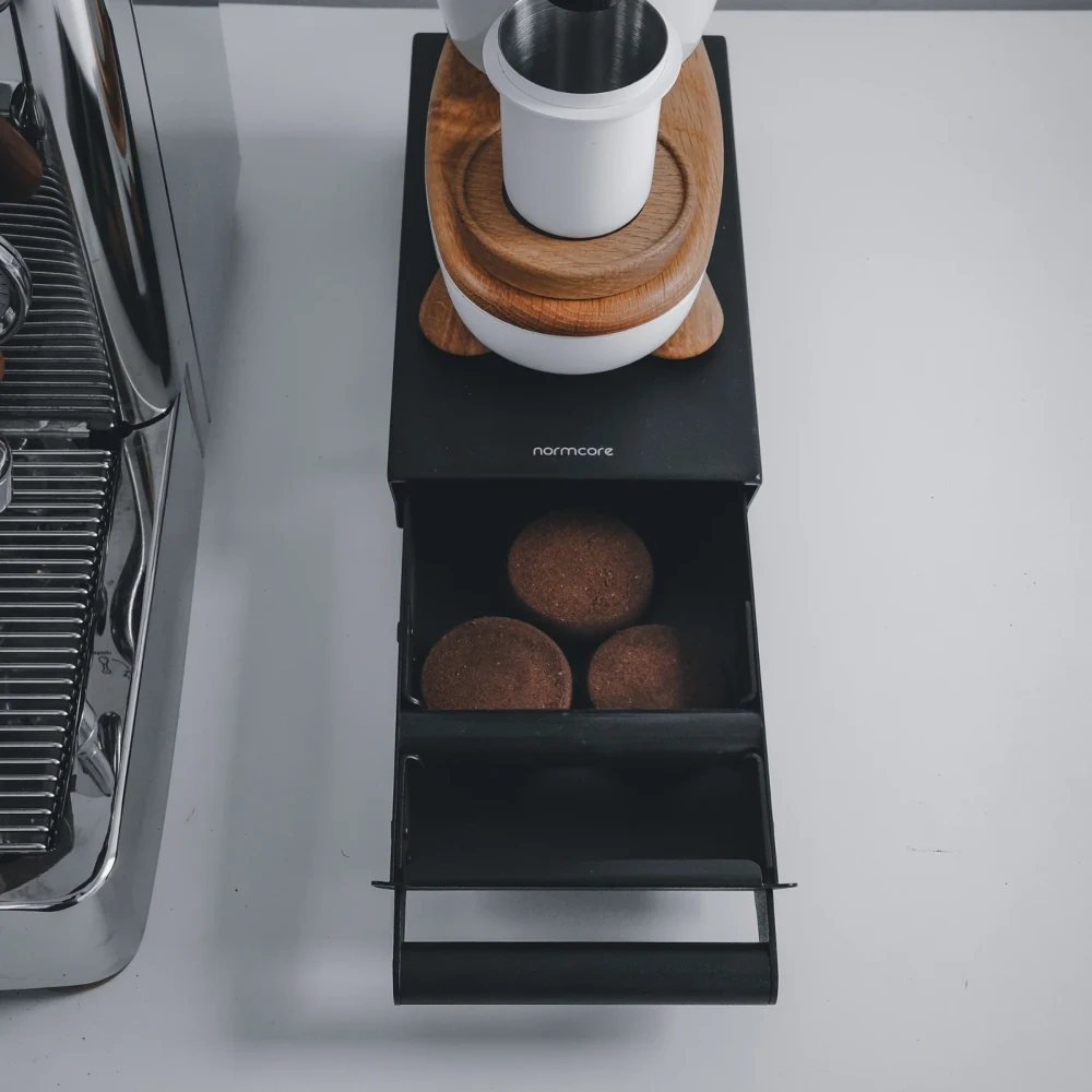 Normcore Espresso Knock Box Drawer - 304 Stainless Steel