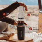 AeroPress Go Plus Coffee Maker - Traveler's Collection
