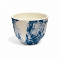 MK Studio Handmade Porcelain Cup - Blue Wave