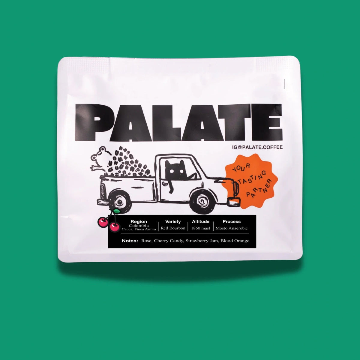 Palate Colombia Red Bourbon Mosto Anaerobic - Limited Edition