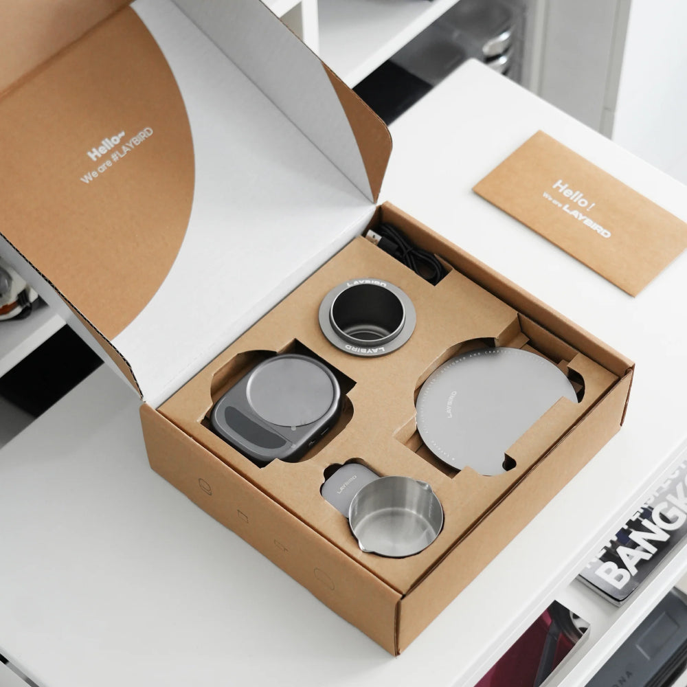 LAYBIRD MagAttach Precision Coffee Scale