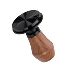 Normcore Spring-loaded Tamper V4 - Titanium PVD Coating Base - Walnut