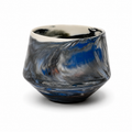 MK Studio Handmade Porcelain Cup - Grey Blue