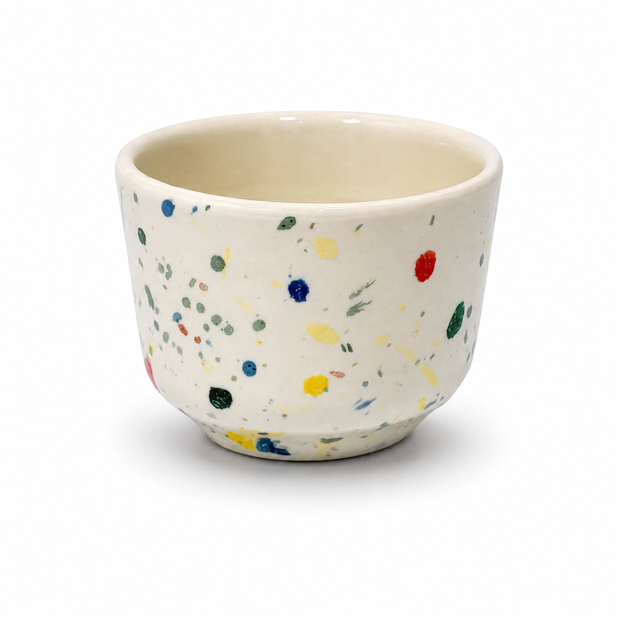 MK Studio Handmade Porcelain Cup - Color spot