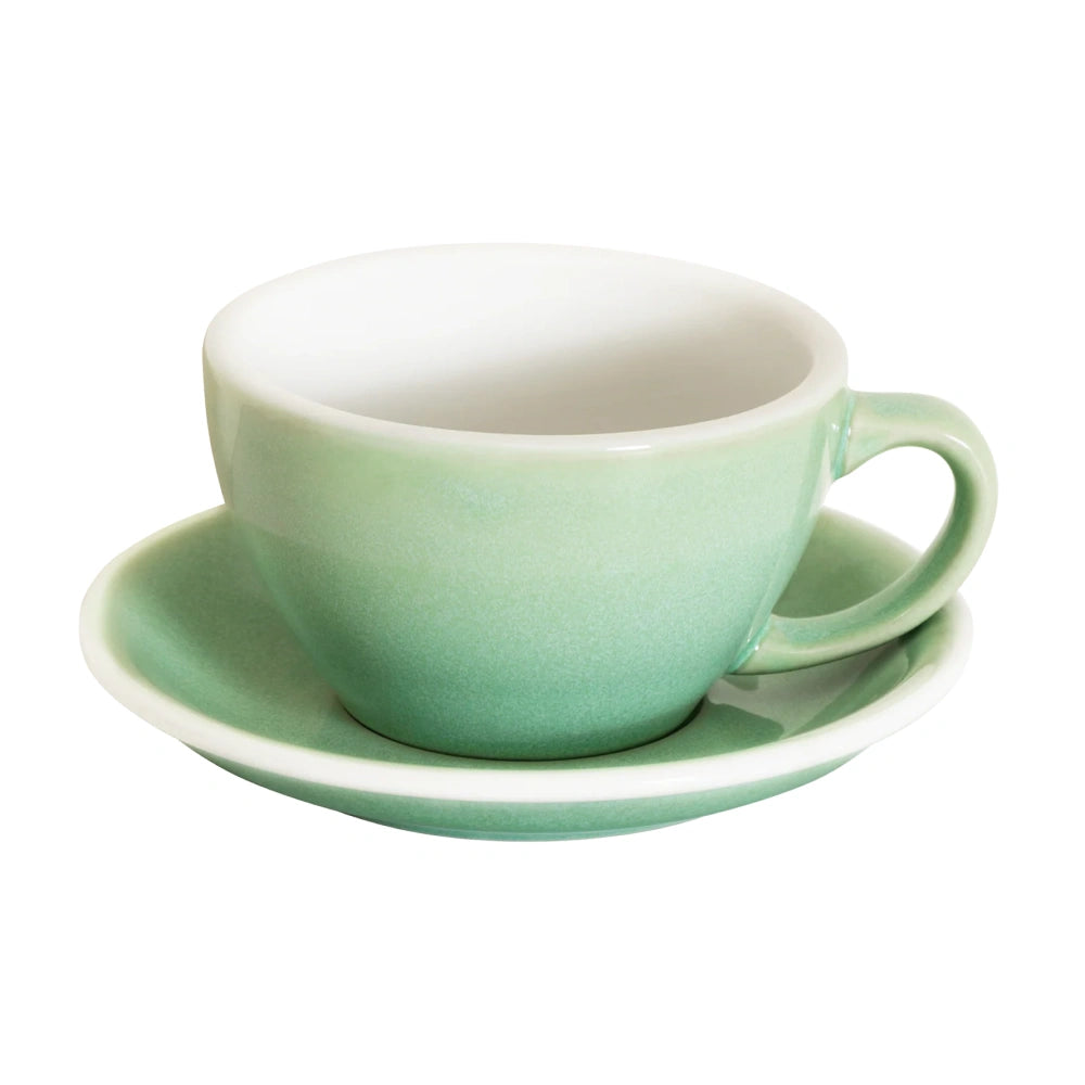 Loveramics Egg Latte Cup and Saucer Potters Colours 300ml