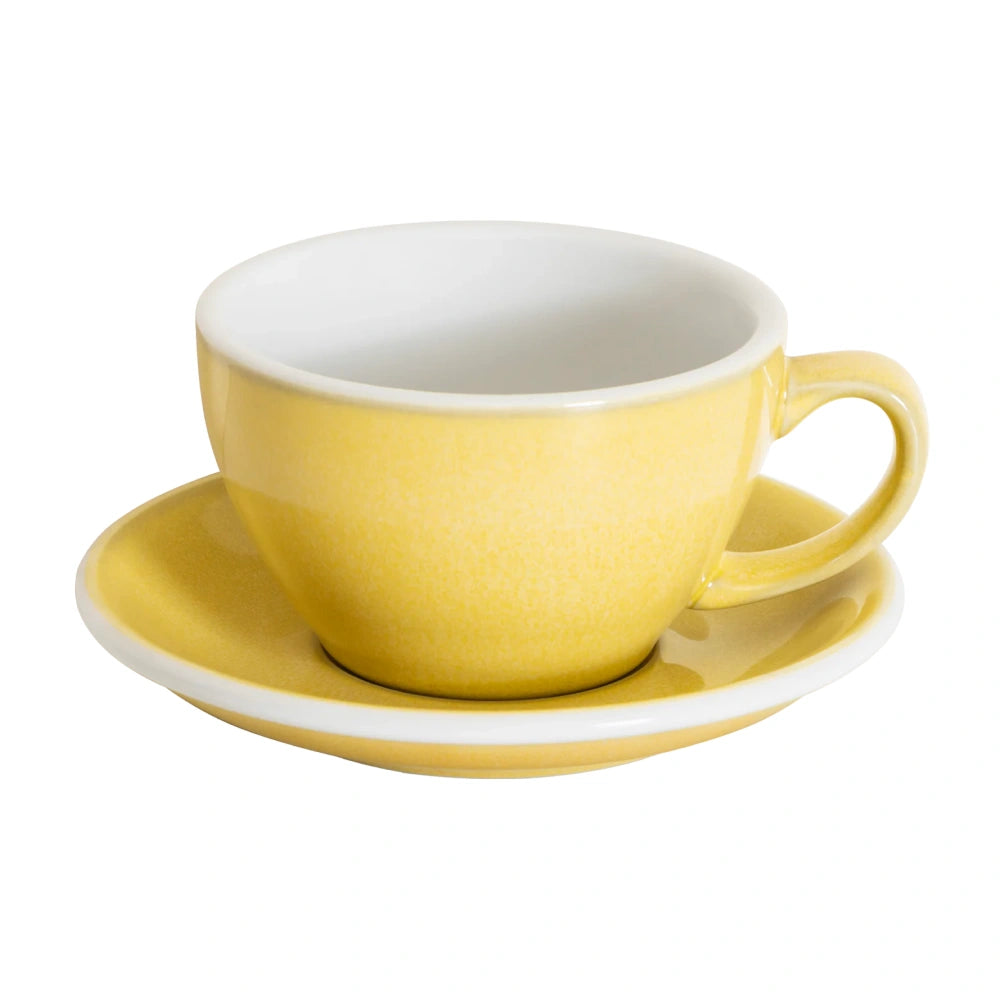 Loveramics Egg Latte Cup and Saucer Potters Colours 300ml