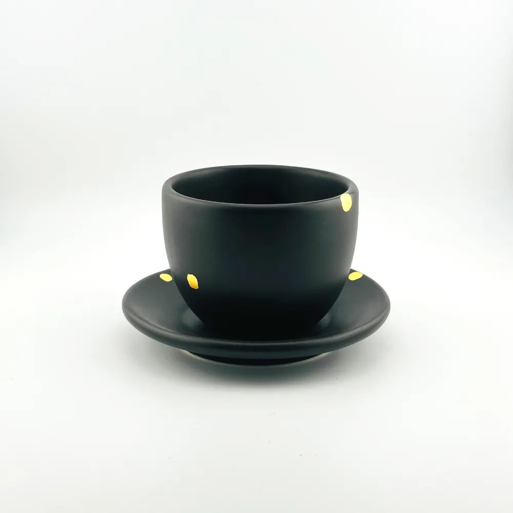 Baadaab Gold Spot Ceramic Cup