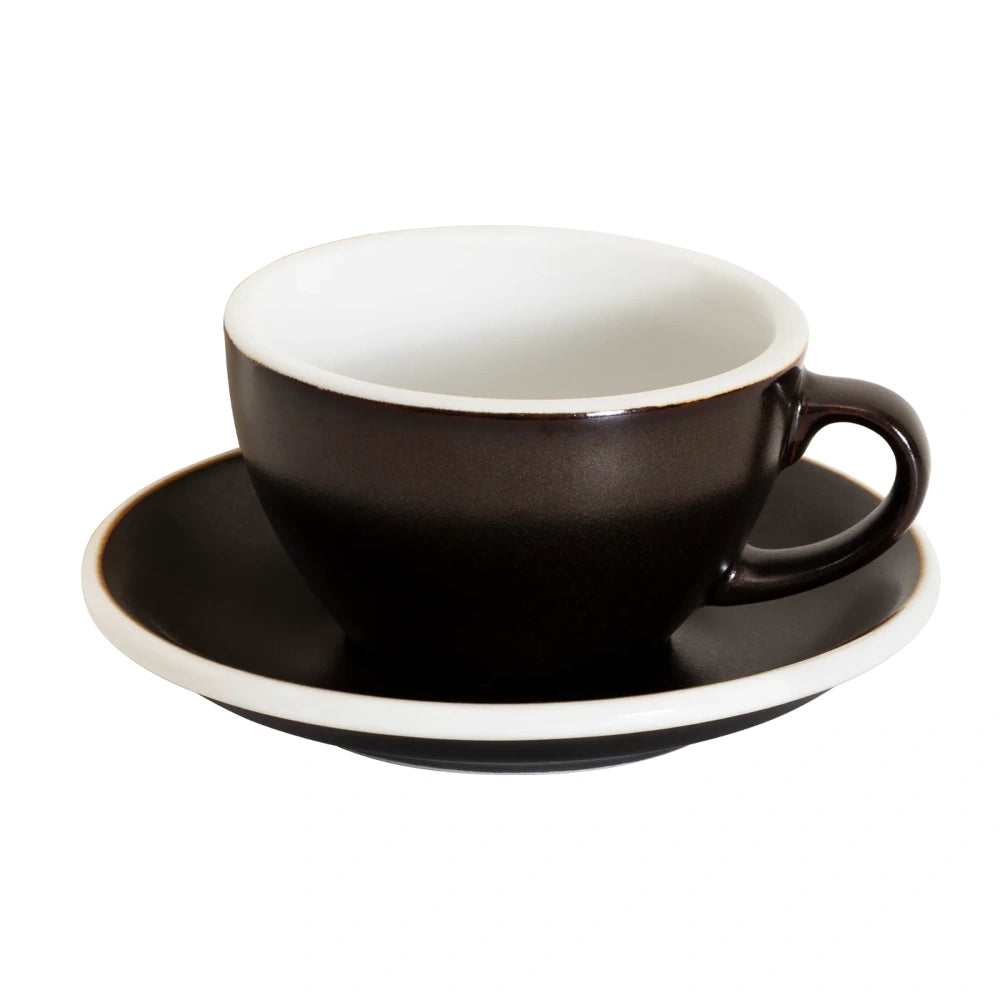 Loveramics Egg Cappuccino Cup and Saucer Potters Colours 250ml