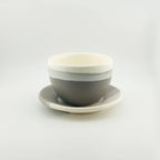 Baadaab Half And Half Grey Ceramic Cup
