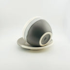 Baadaab Half And Half Grey Ceramic Cup