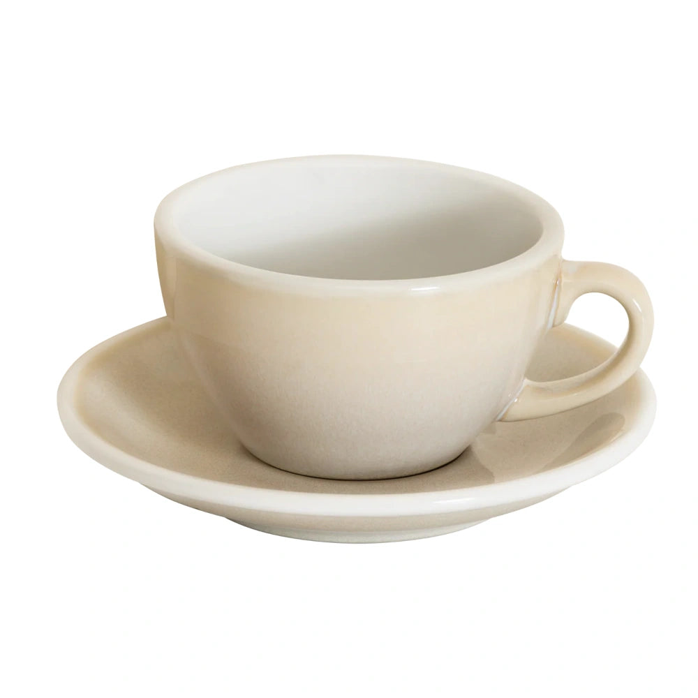 Loveramics Egg Cappuccino Cup and Saucer Potters Colours 250ml