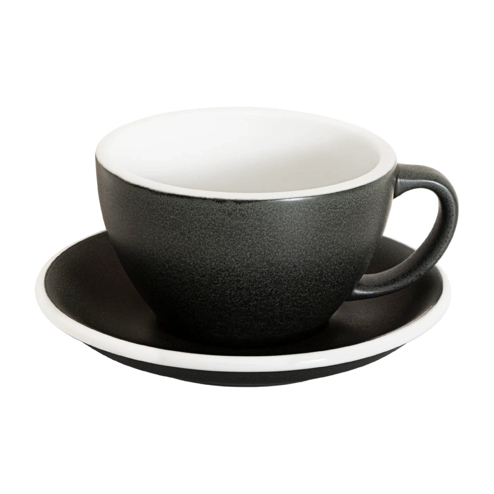 Loveramics Egg Latte Cup and Saucer Mineral Colours 300ml