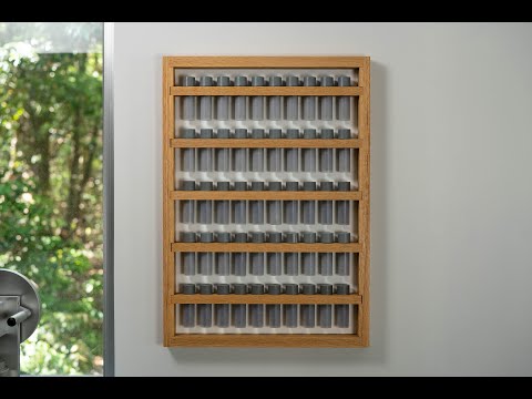 Weber Workshops Bean Cellar Wall Rack - Bean Cellars are not included