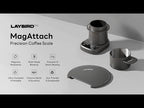 LAYBIRD MagAttach Precision Coffee Scale