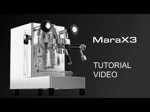 Lelit MaraX3 Espresso Machine - Pagaia Electronic Flow Control System