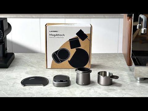 LAYBIRD MagAttach Precision Coffee Scale