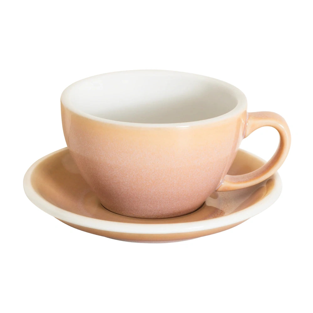 Loveramics Egg Latte Cup and Saucer Potters Colours 300ml