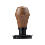 Normcore Spring-loaded Tamper V4 - Titanium PVD Coating Base - Walnut