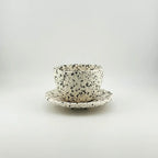 Baadaab White Stone Ceramic Cups
